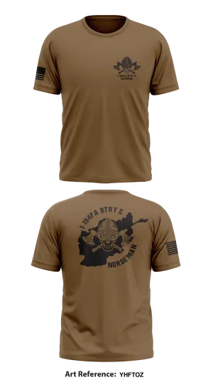 1-194FA BTRY C CARNAGE  Store 1 Core Men's SS Performance Tee - YhFtOz