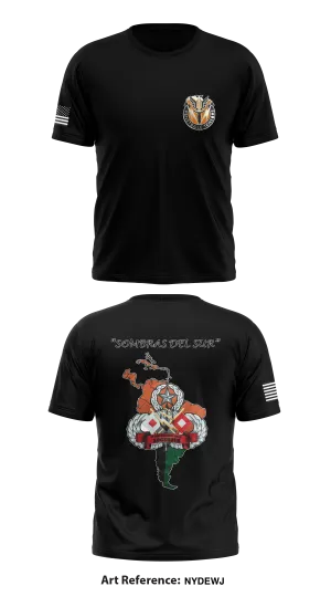 112th Signal Detachment (Special Operations)(Airborne) SOCSOUTH Store 1 Core Men's SS Performance Tee - nyDEWJ