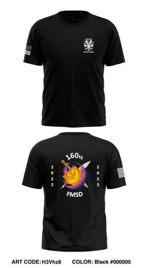 160th FMSD Core Men's SS Performance Tee - H3Vhz8