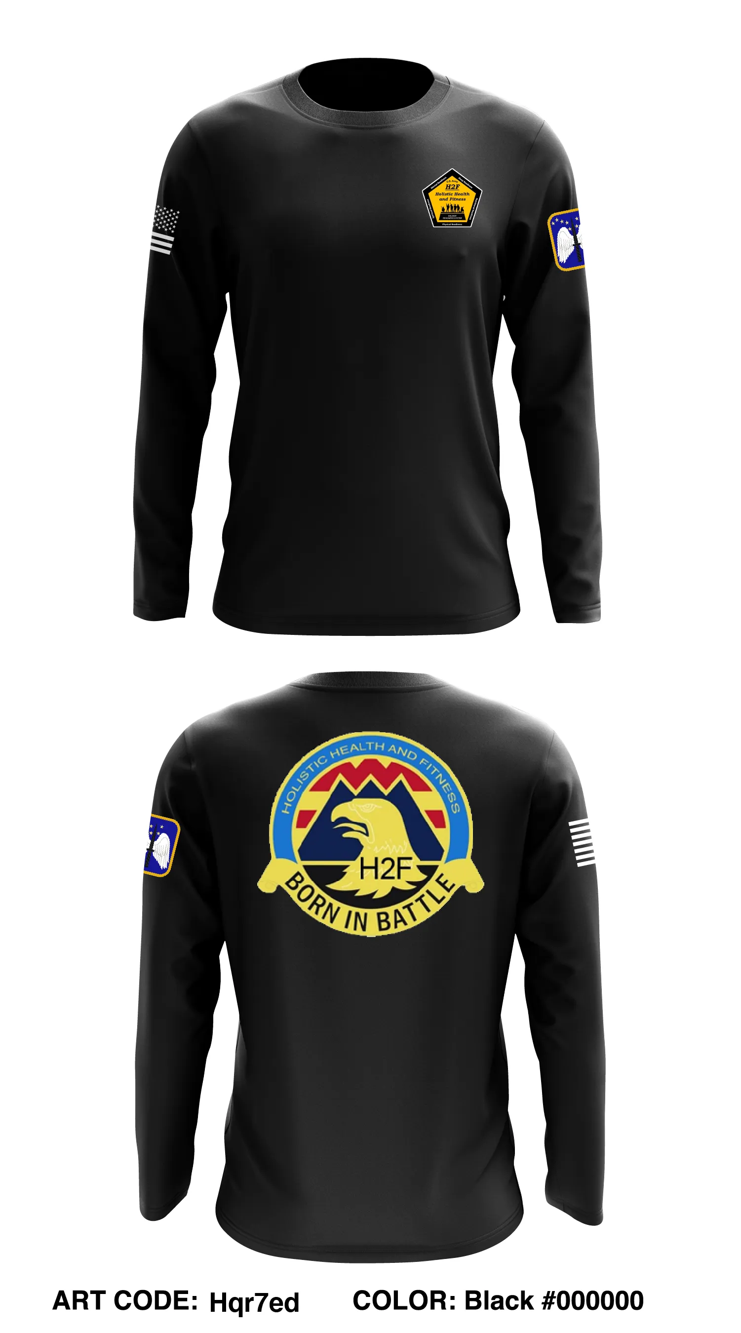 16TH CAB H2F  Store 1 Core Men's LS Performance Tee - Hqr7ed
