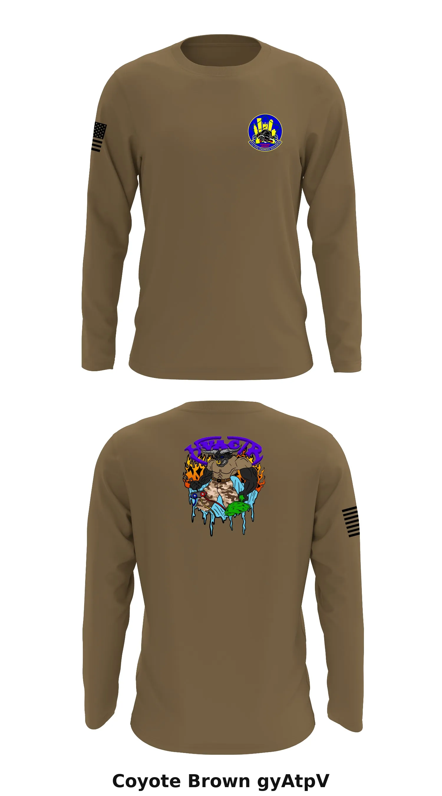 171st CES Store 1 Core Men's LS Performance Tee - gyAtpV