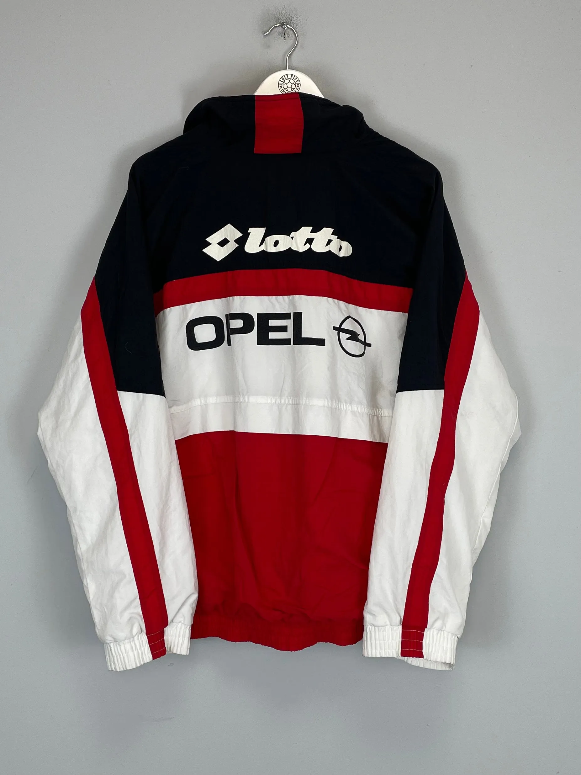 1995/96 AC MILAN TRACK JACKET (L) LOTTO