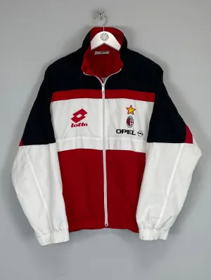 1995/96 AC MILAN TRACK JACKET (L) LOTTO