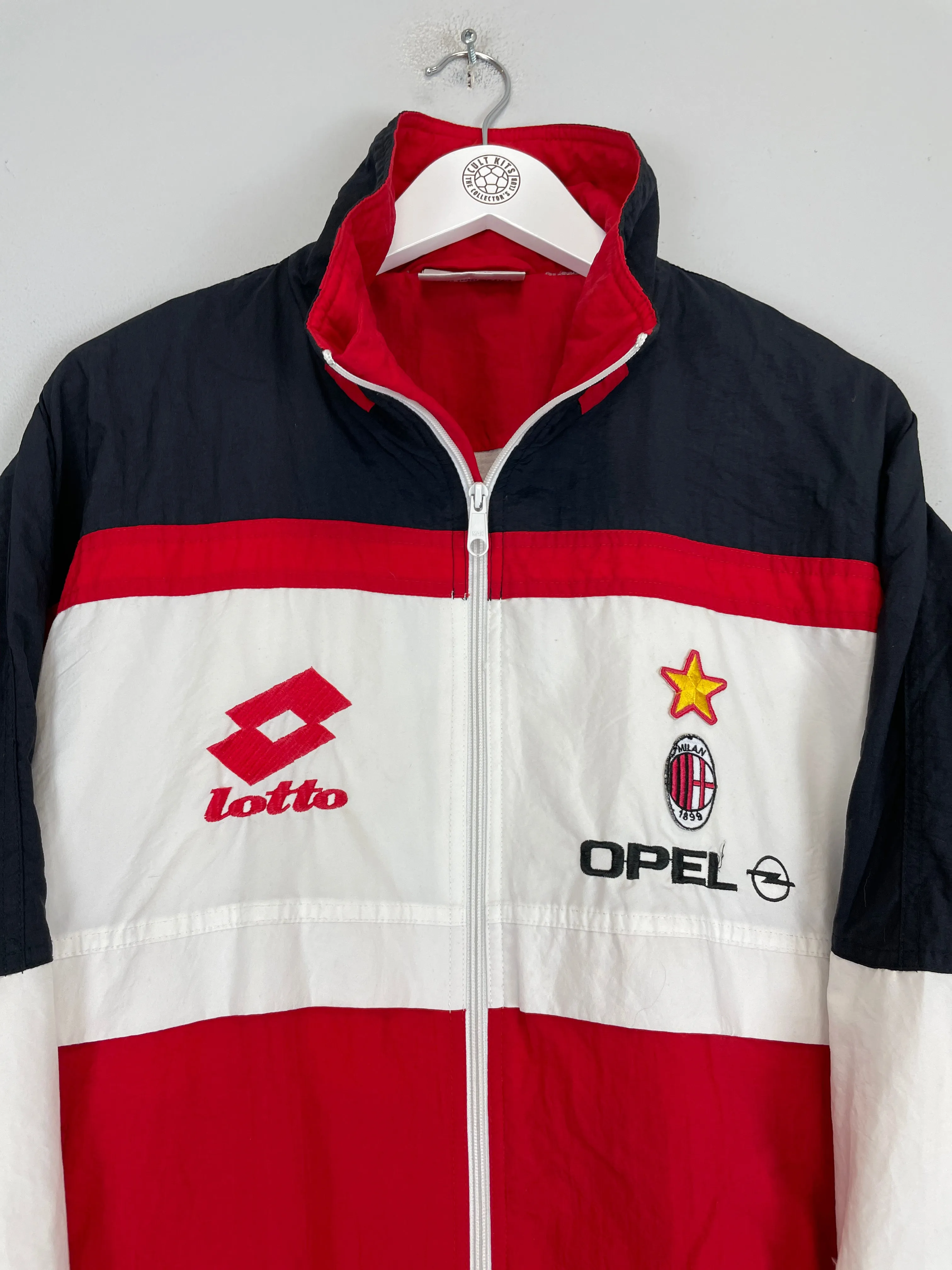 1995/96 AC MILAN TRACK JACKET (L) LOTTO
