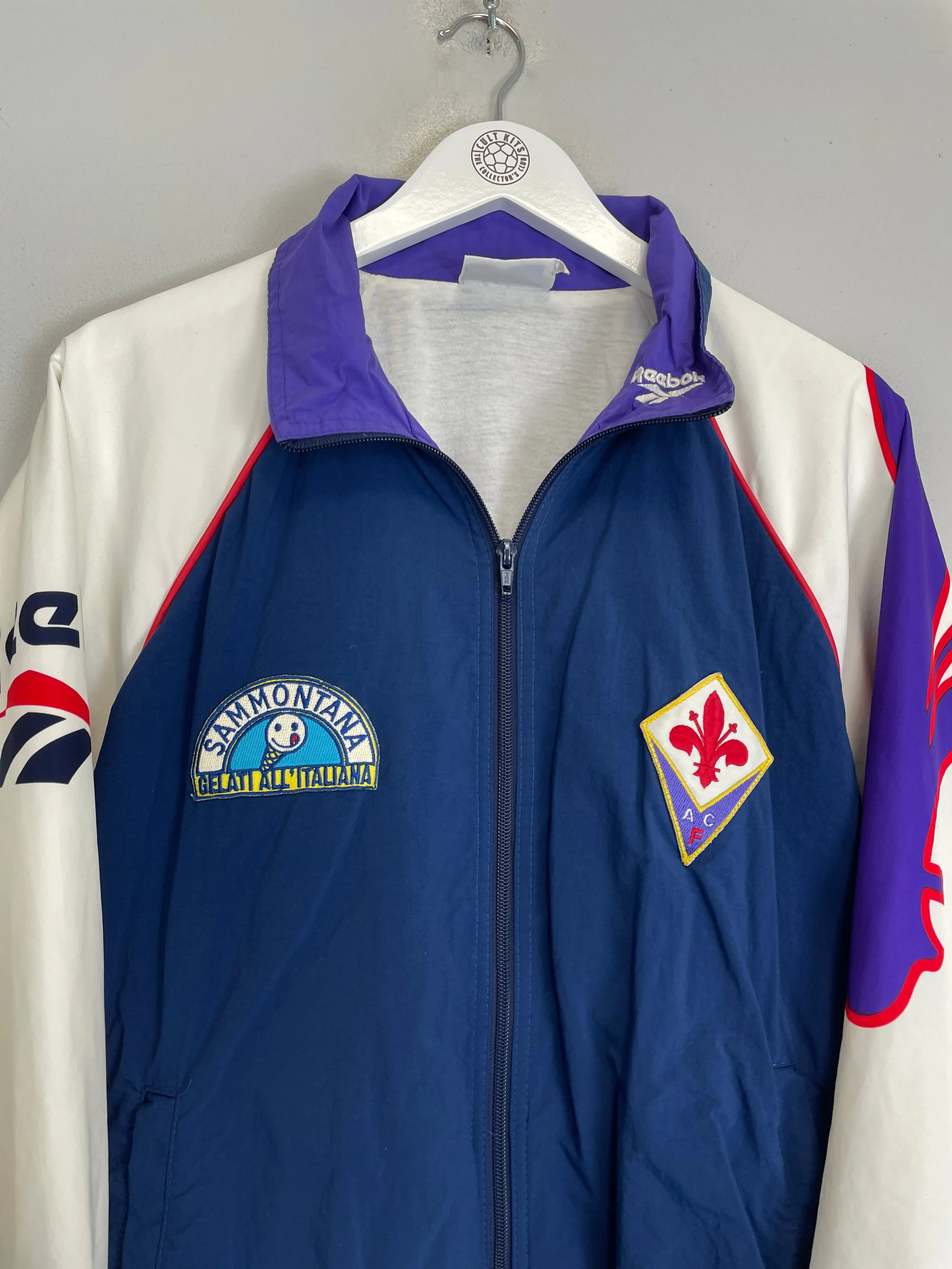 1995/96 FIORENTINA TRACK JACKET (XL) REEBOK