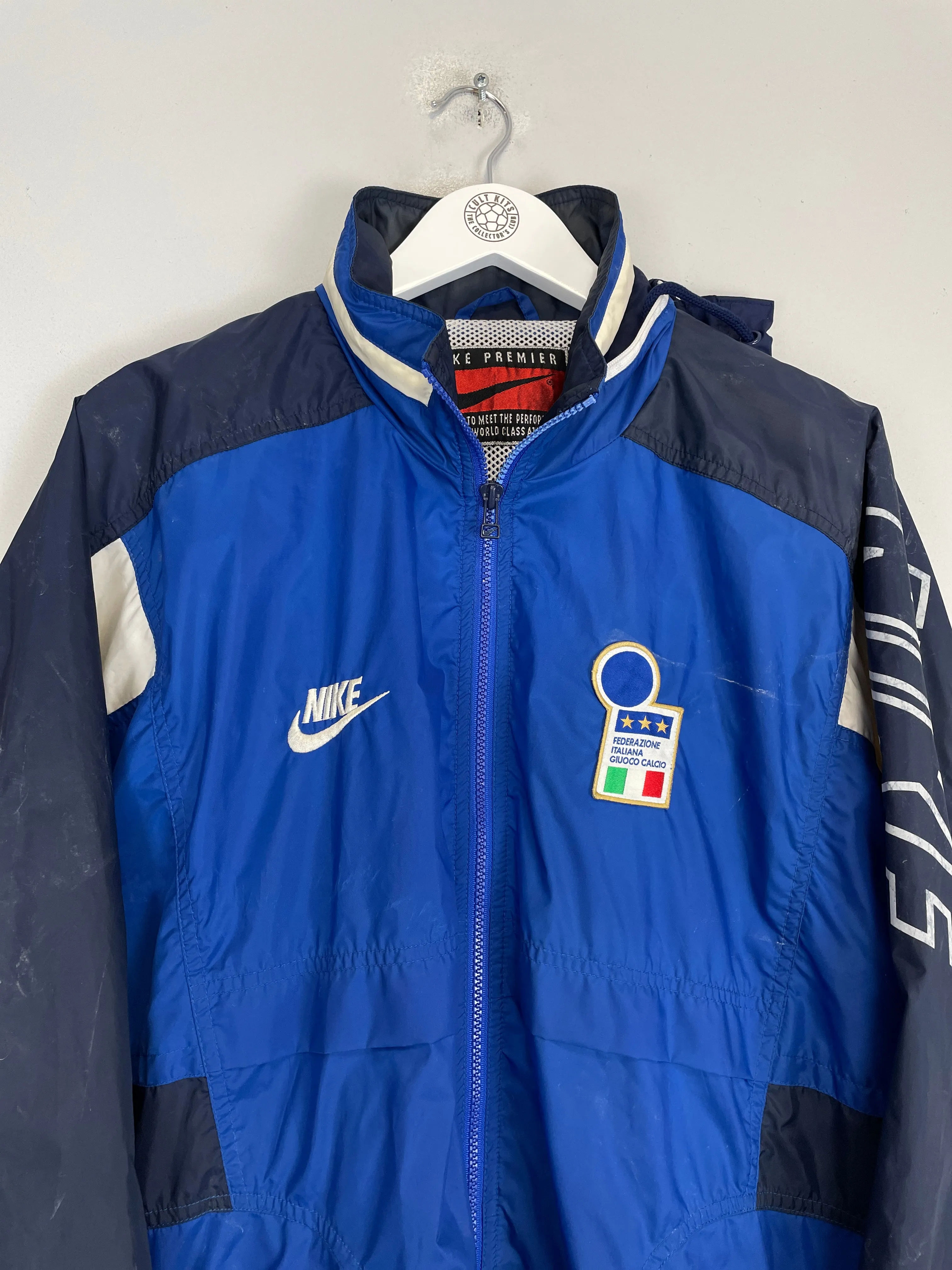 1996/97 ITALY TRACK JACKET (L) NIKE