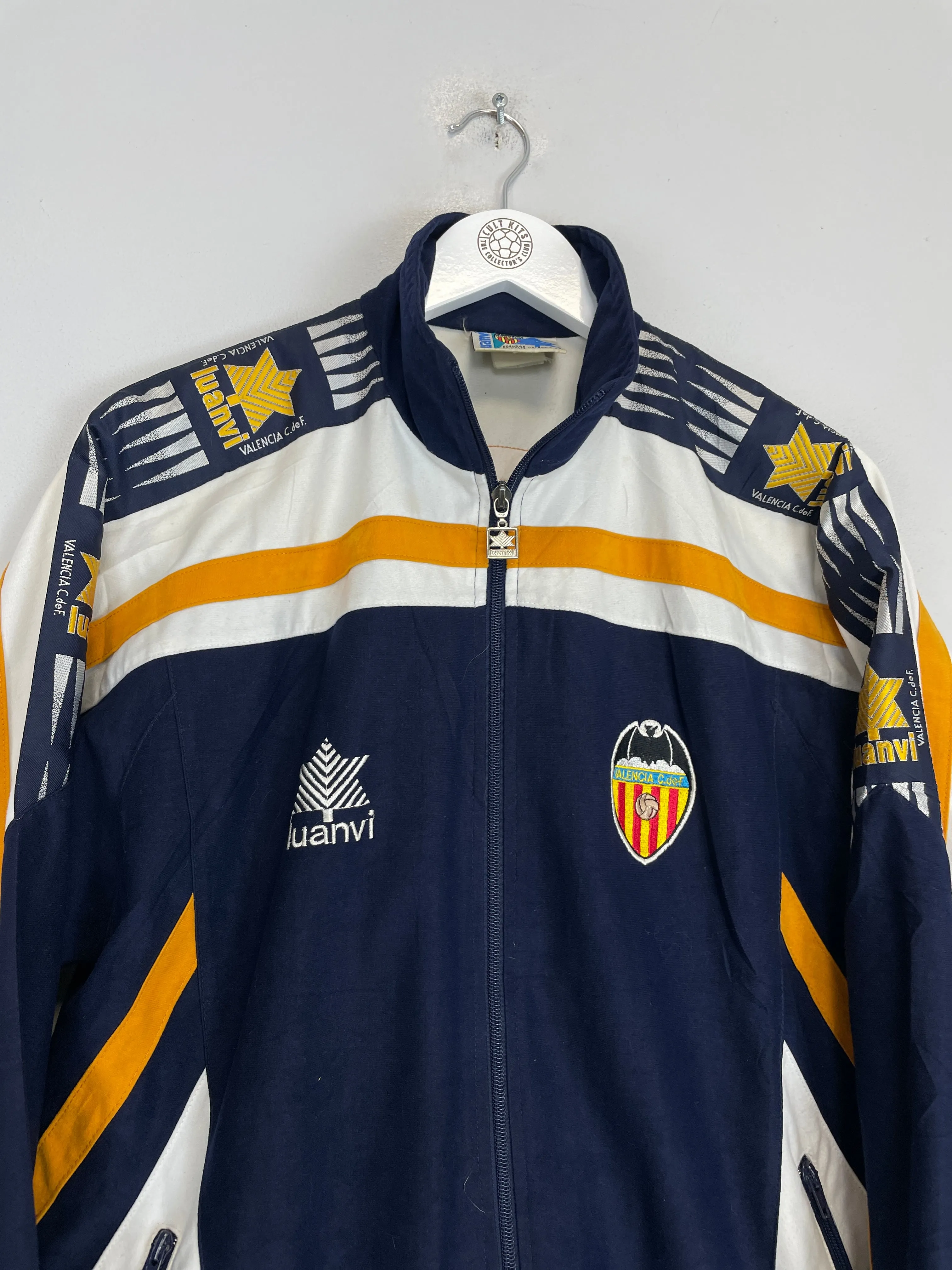 1996/97 VALENCIA TRACK JACKET (S) LUANVI
