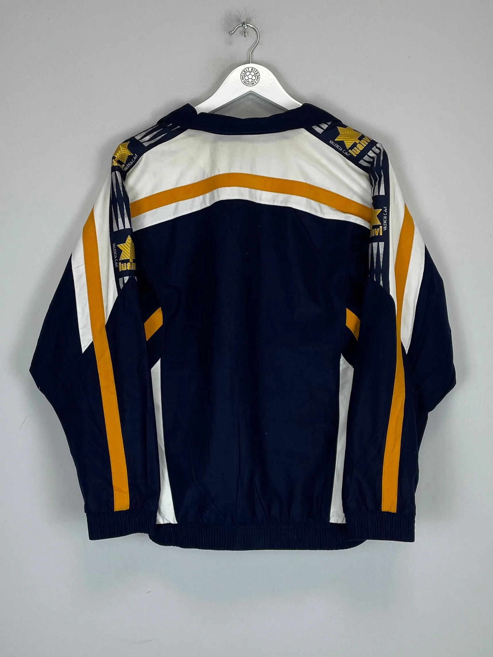 1996/97 VALENCIA TRACK JACKET (S) LUANVI
