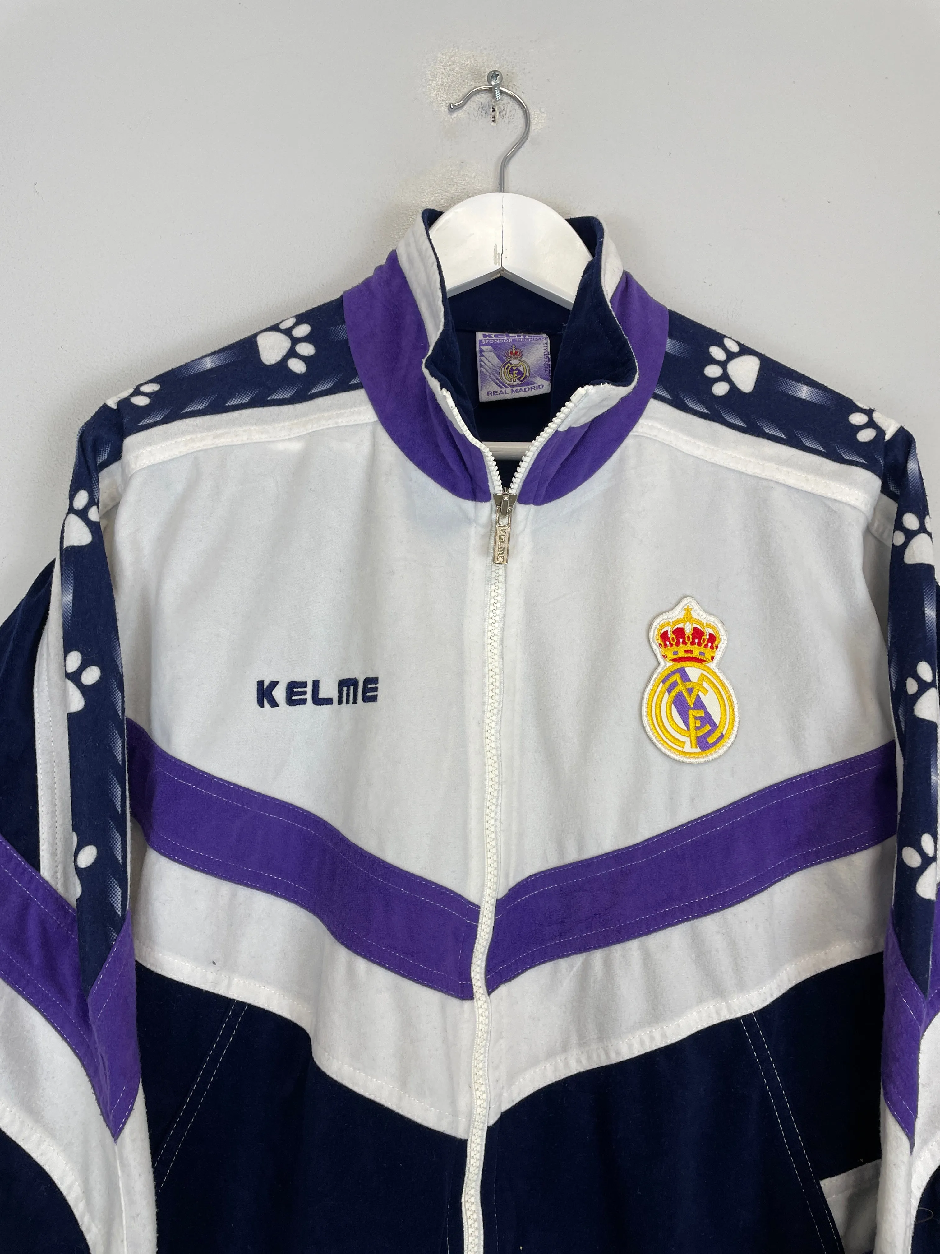 1996/98 REAL MADRID TRACK JACKET (S) KELME