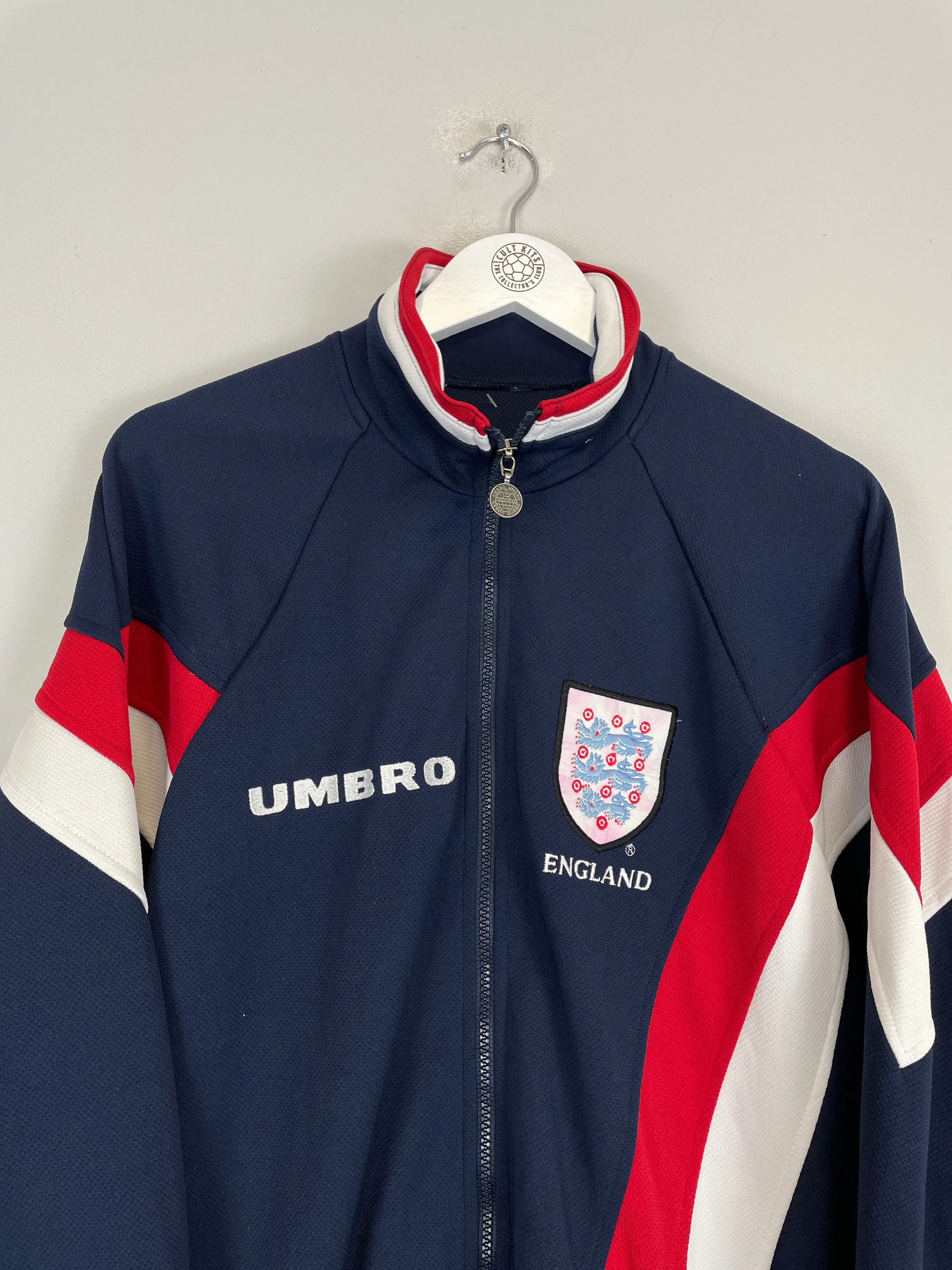 1998/00 ENGLAND TRACK JACKET (L) UMBRO