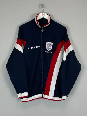 1998/00 ENGLAND TRACK JACKET (L) UMBRO