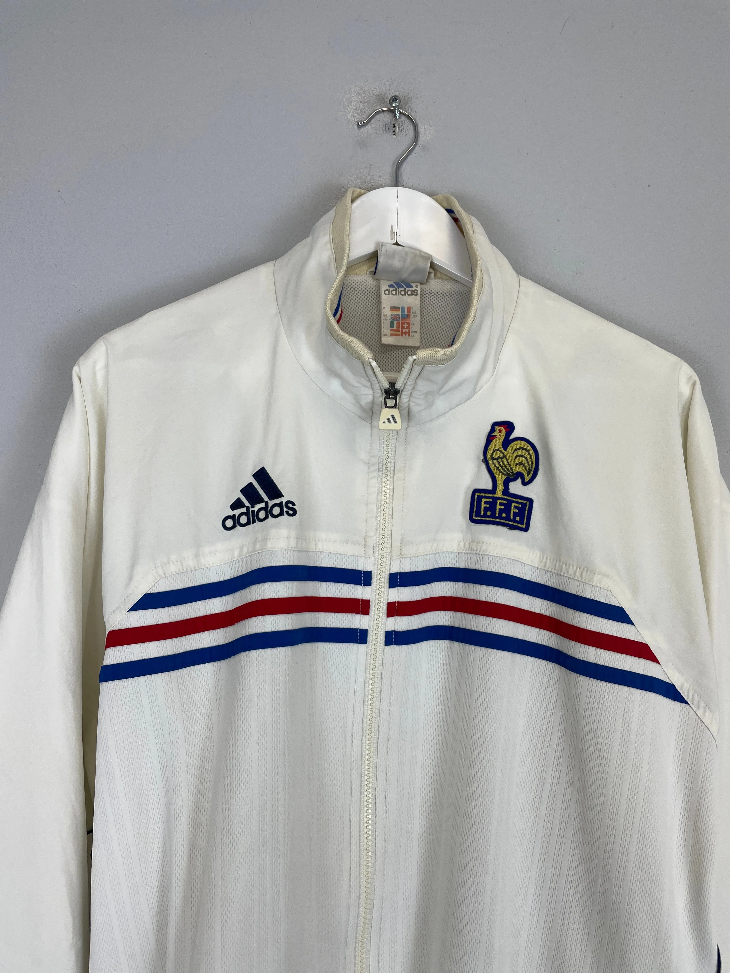 1998/00 FRANCE TRACK JACKET (L) ADIDAS