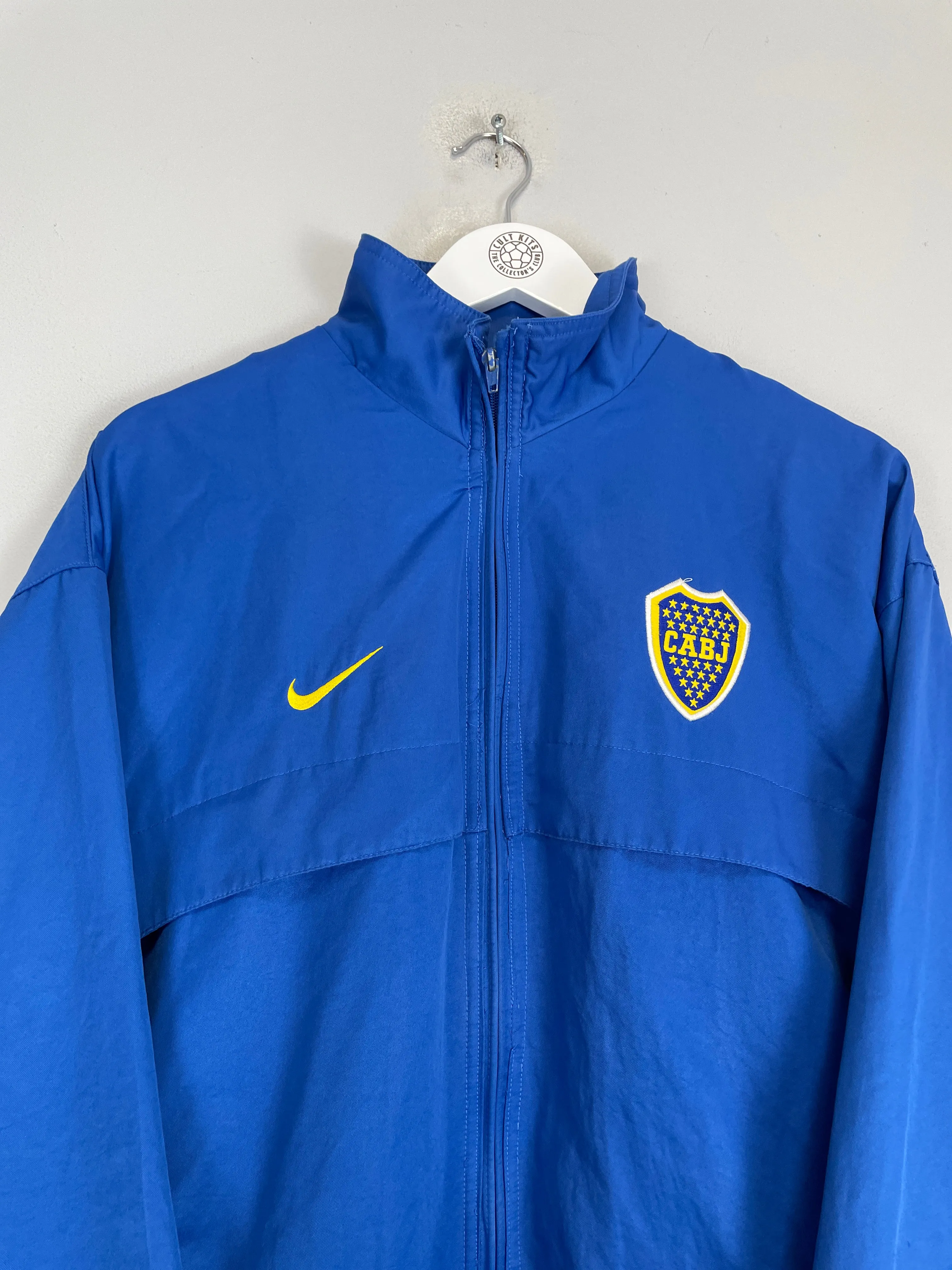 2000/01 BOCA JUNIORS TRACK JACKET (L) NIKE