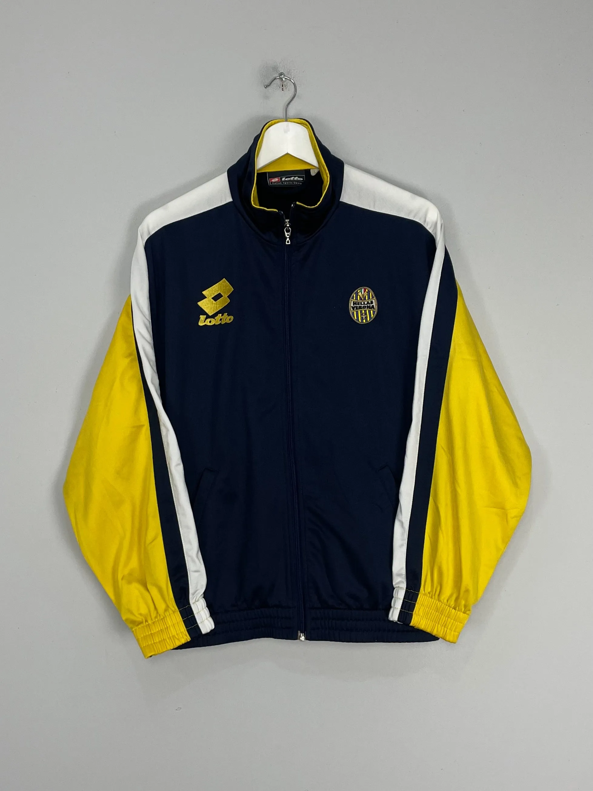 2000/02 HELLAS VERONA TRACK JACKET (S) LOTTO