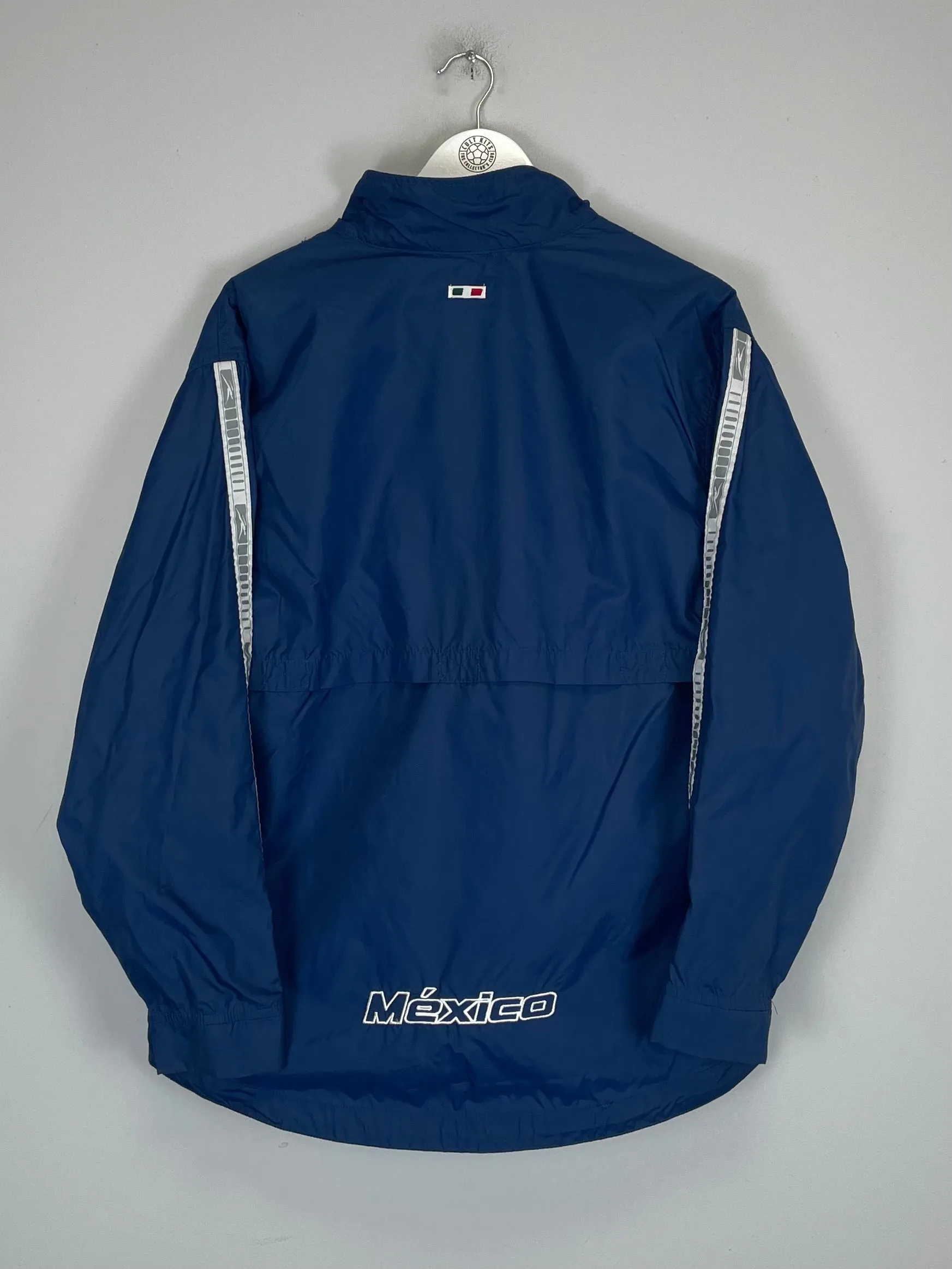 2000/02 MEXICO 1/4 ZIP TRACK JACKET (S) ATLETICA