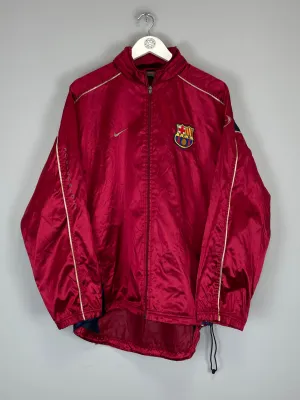 2001/02 BARCELONA TRACK JACKET (M) NIKE