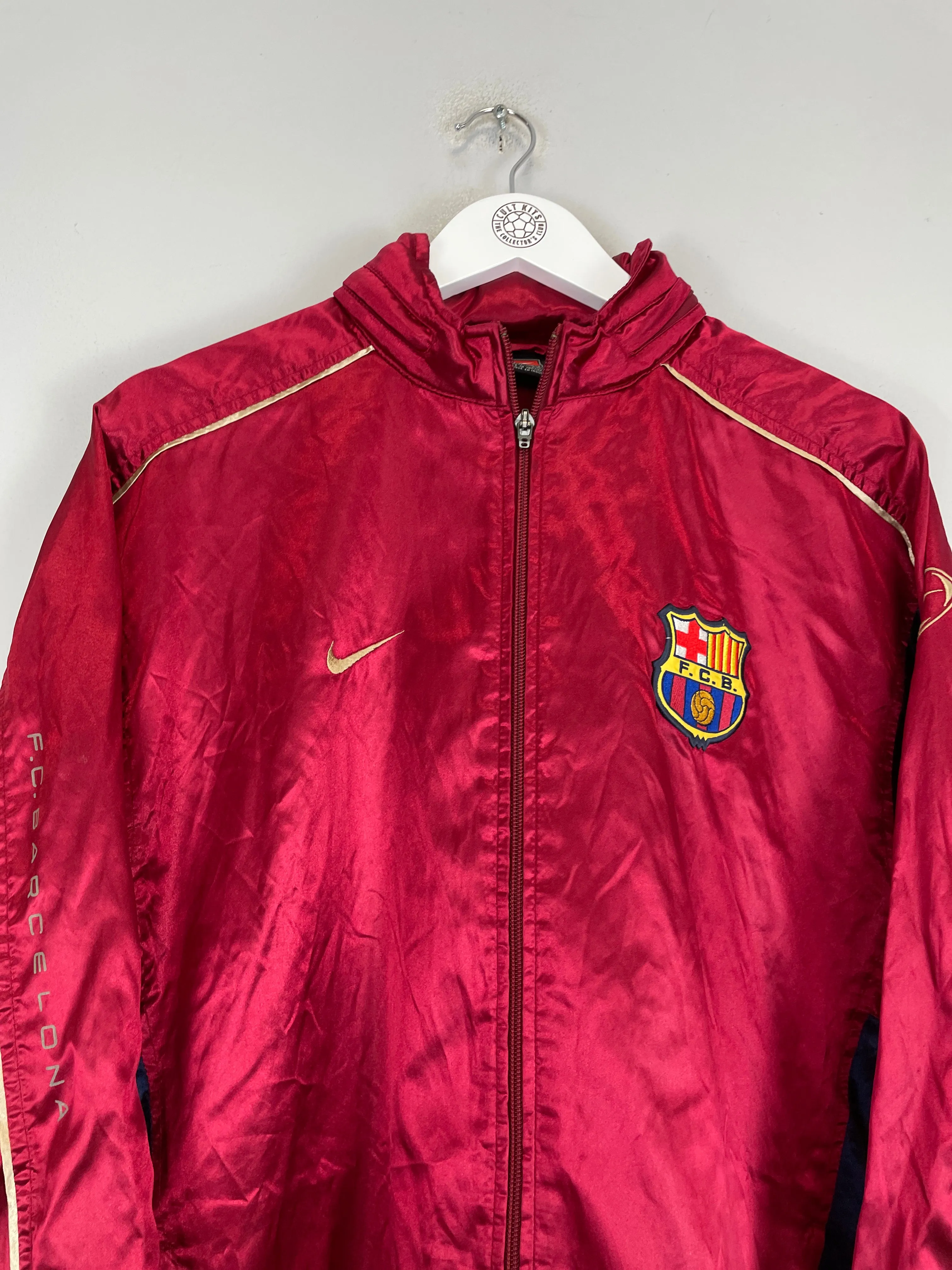2001/02 BARCELONA TRACK JACKET (M) NIKE