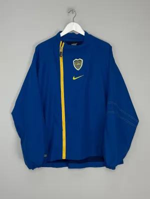 2005/06 BOCA JUNIORS TRACK JACKET (XL) NIKE