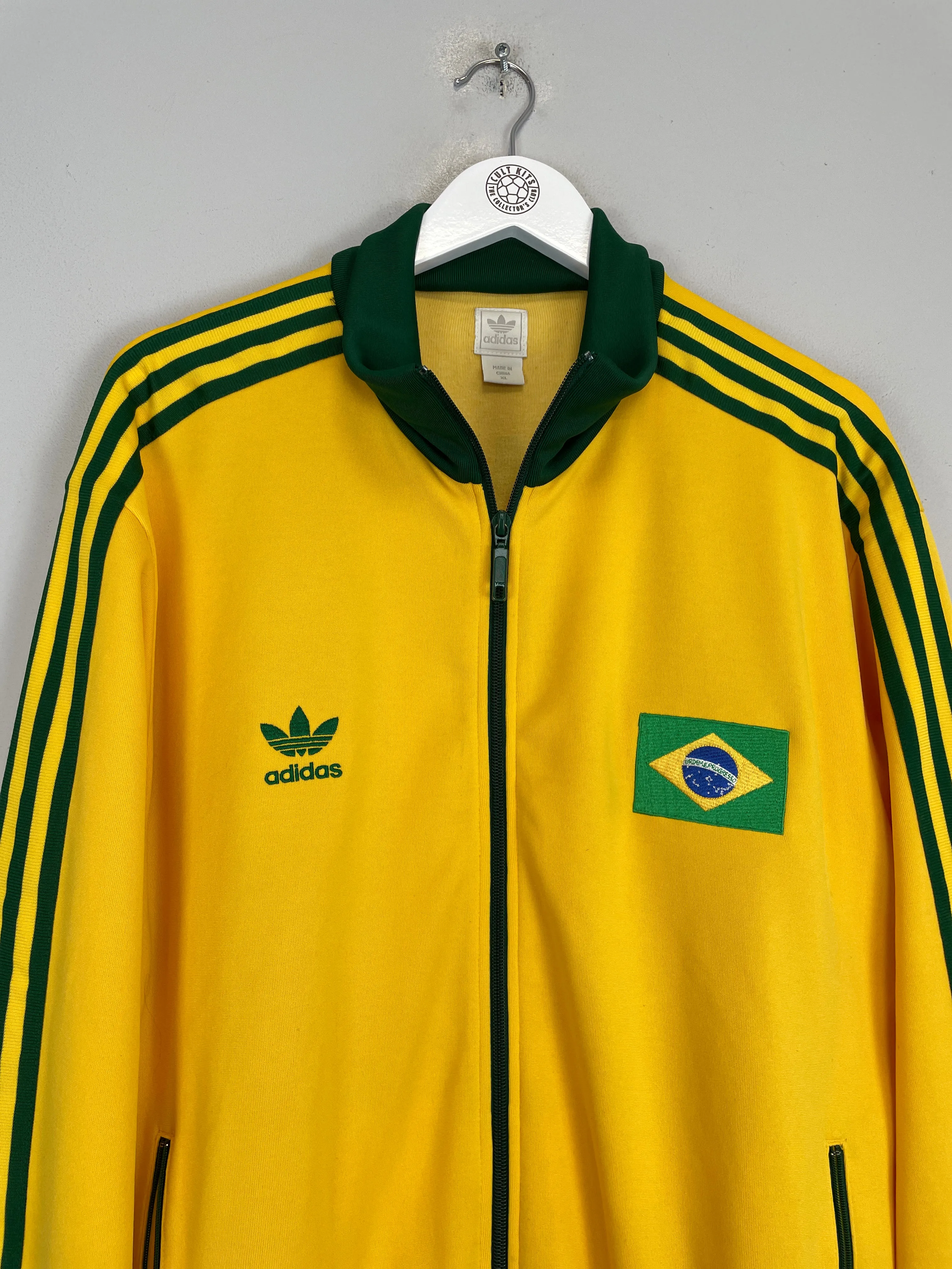 2006/08 BRAZIL ADIDAS ORIGINALS TRACK JACKET (XL)
