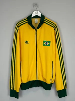 2006/08 BRAZIL ADIDAS ORIGINALS TRACK JACKET (XL)