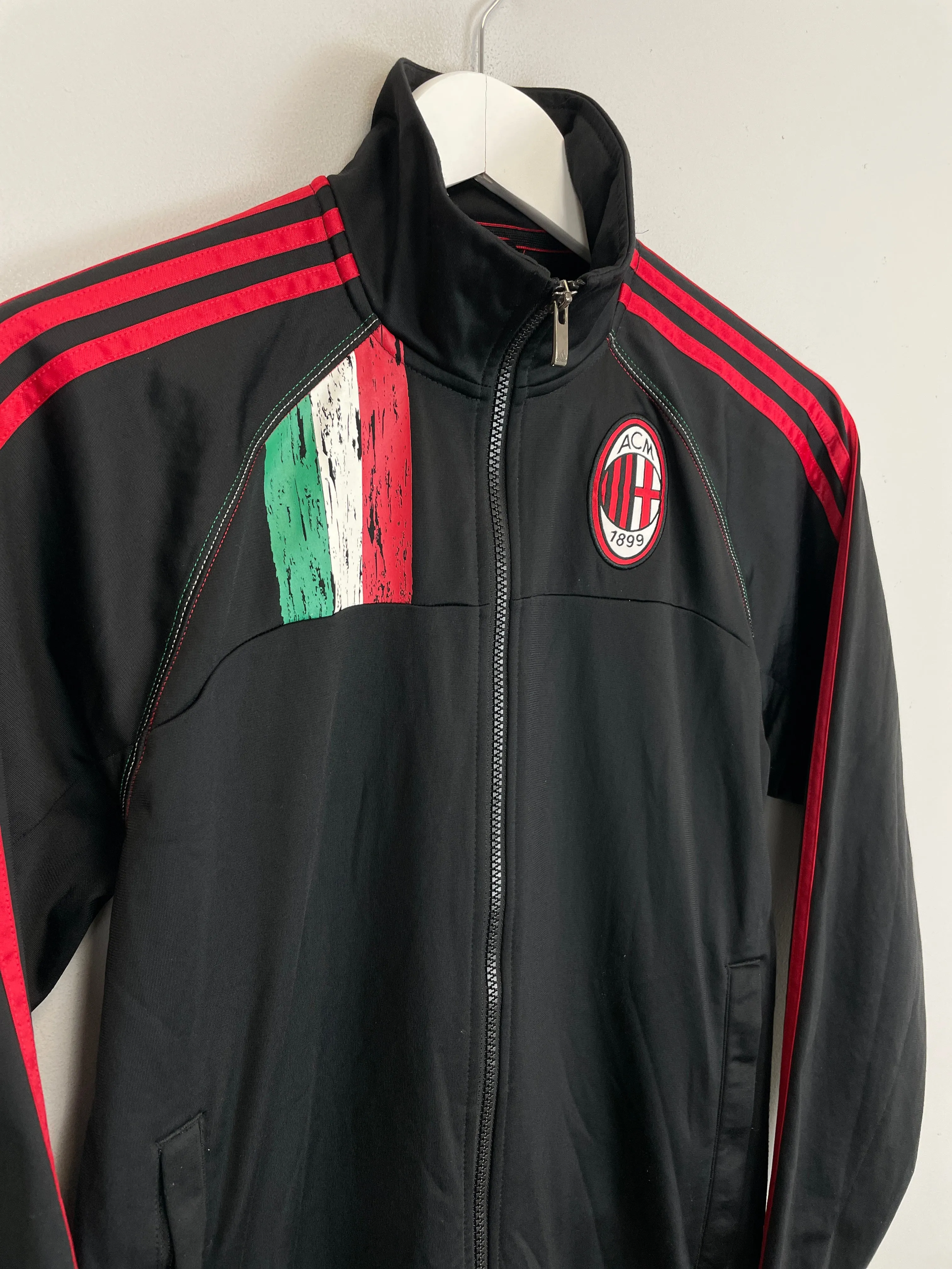 2012/13 AC MILAN TRACK JACKET (S) ADIDAS