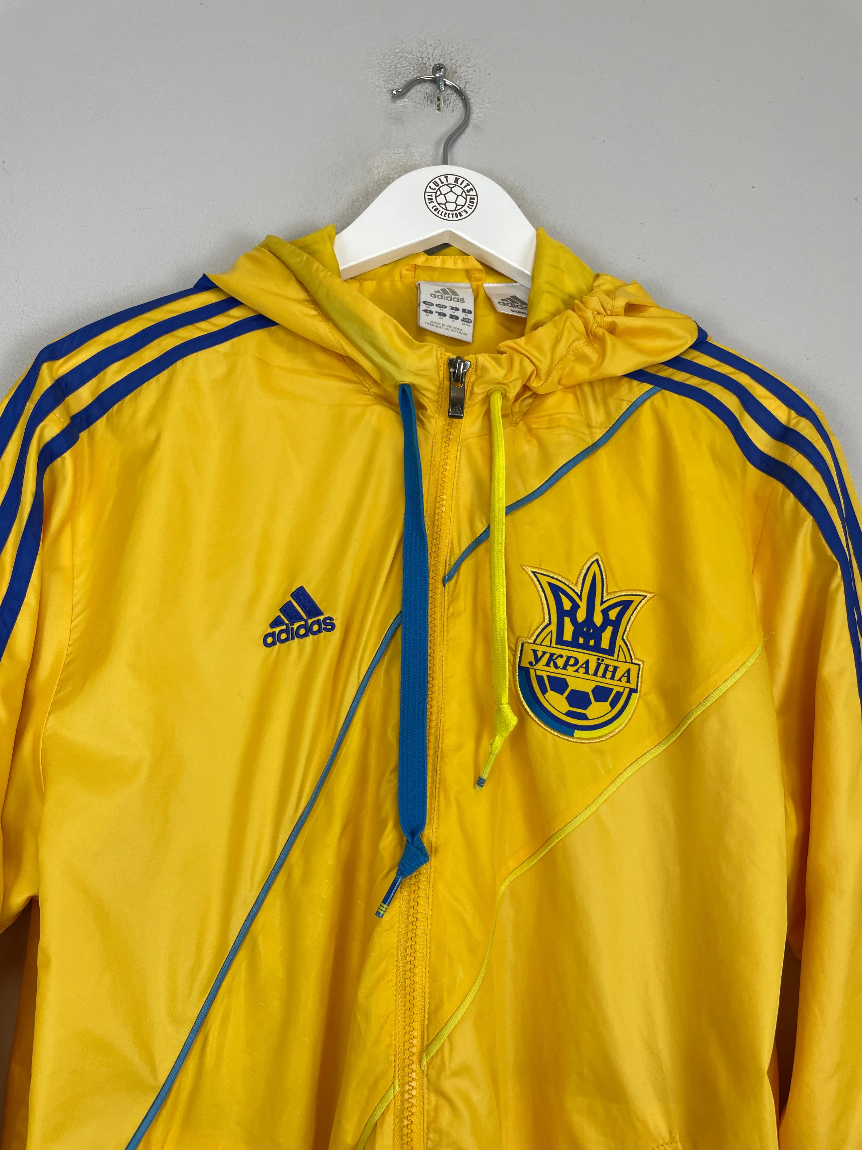 2012/13 UKRAINE TRACK JACKET (M) ADIDAS