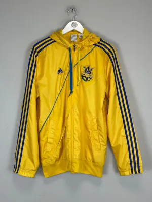 2012/13 UKRAINE TRACK JACKET (M) ADIDAS