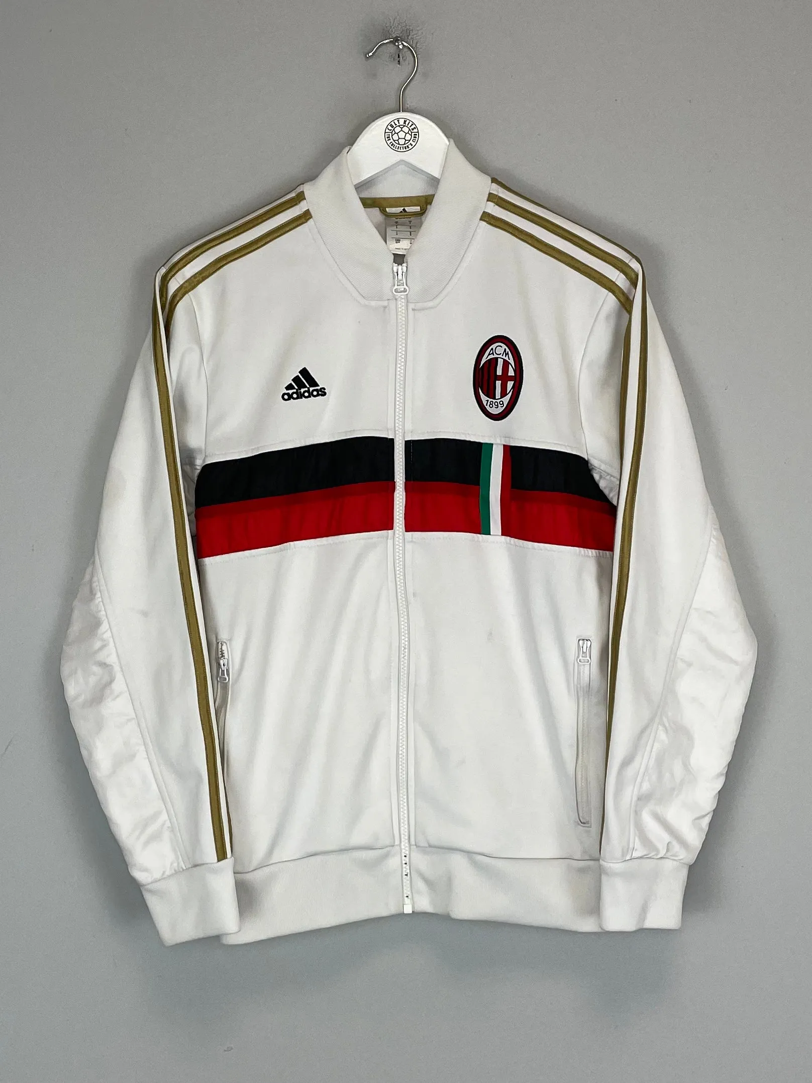 2013/14 AC MILAN TRACK JACKET (S) ADIDAS