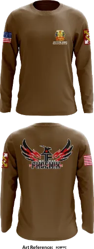 207th RSG Core Men's LS Performance Tee - 5G9pFC