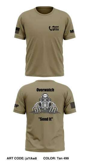 217th MP Keyboard Warriors Performance Short Sleeve Core Men's SS Performance Tee - jxYAw8