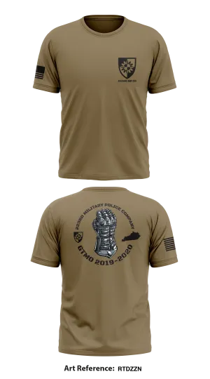 223rd Military Police Company Store 1 Core Men's SS Performance Tee - RtDzzN