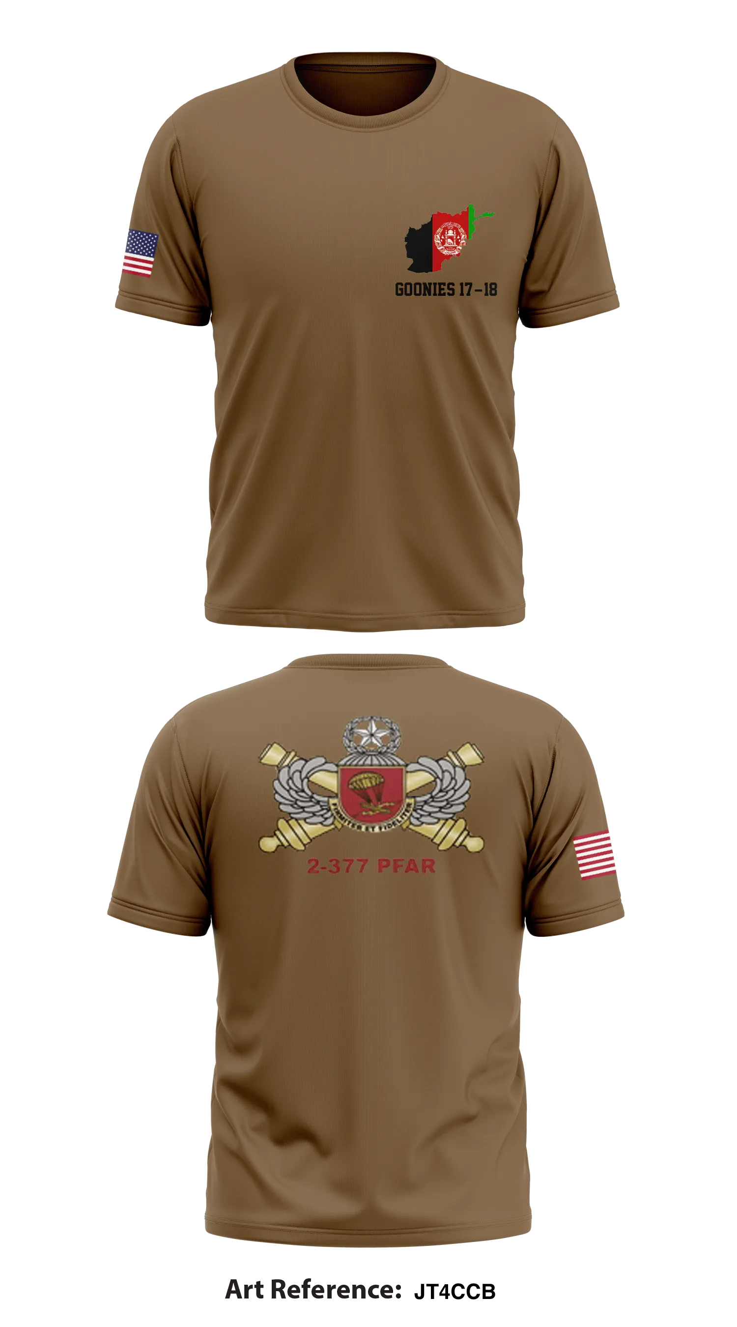 2/377 PFAR C BTRY Store 1  Core Men's SS Performance Tee - JT4CCB