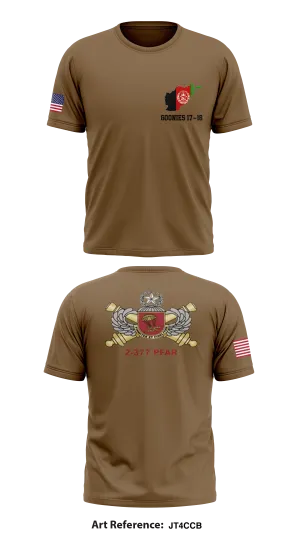 2/377 PFAR C BTRY Store 1  Core Men's SS Performance Tee - JT4CCB