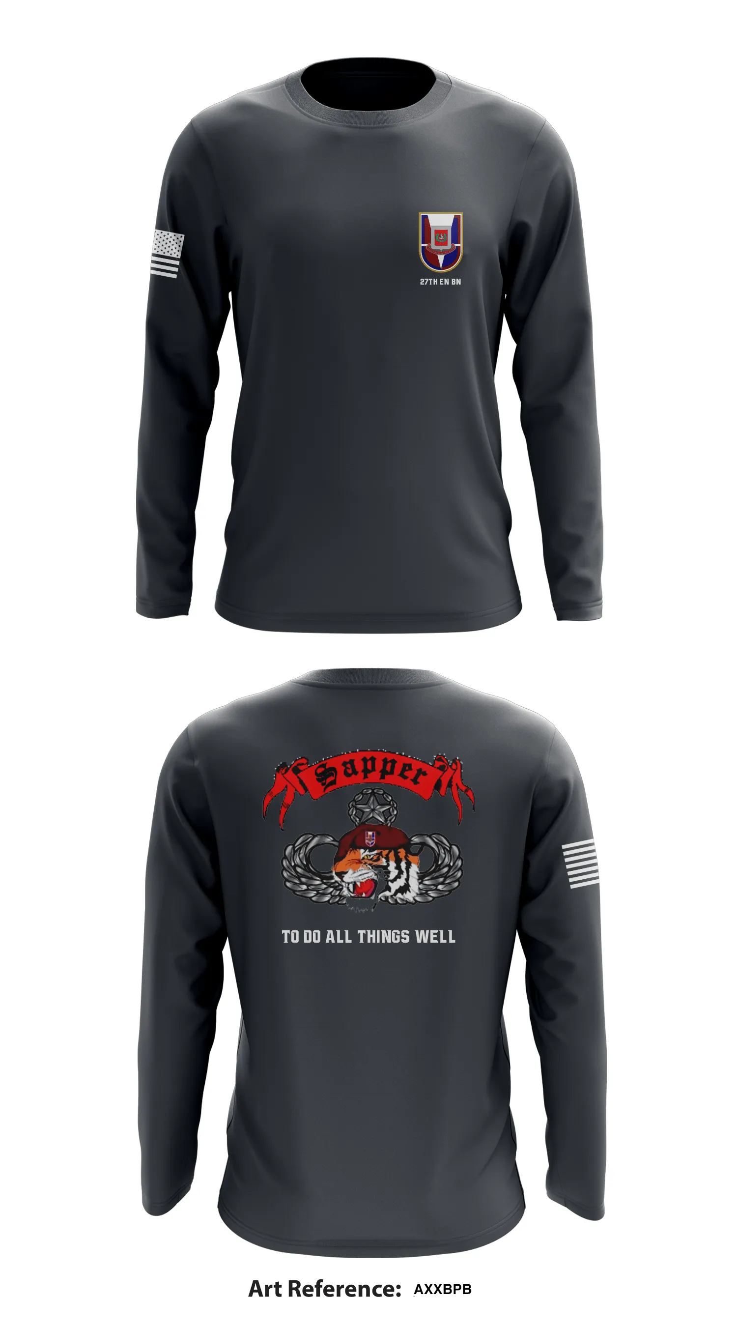 27th EN BN Core Men's LS Performance Tee - AXxbqb