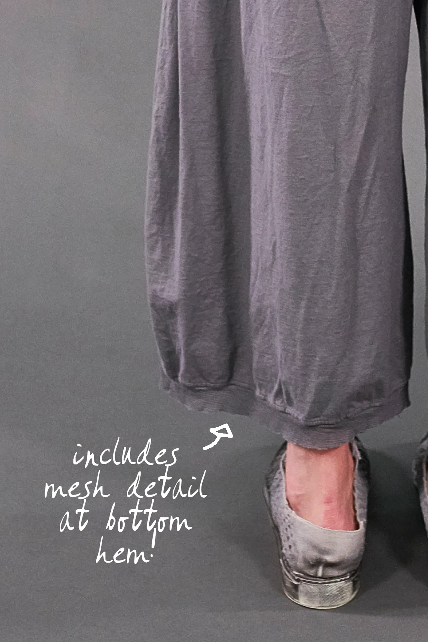 3288 Metro Pant With Mesh Pewter-U