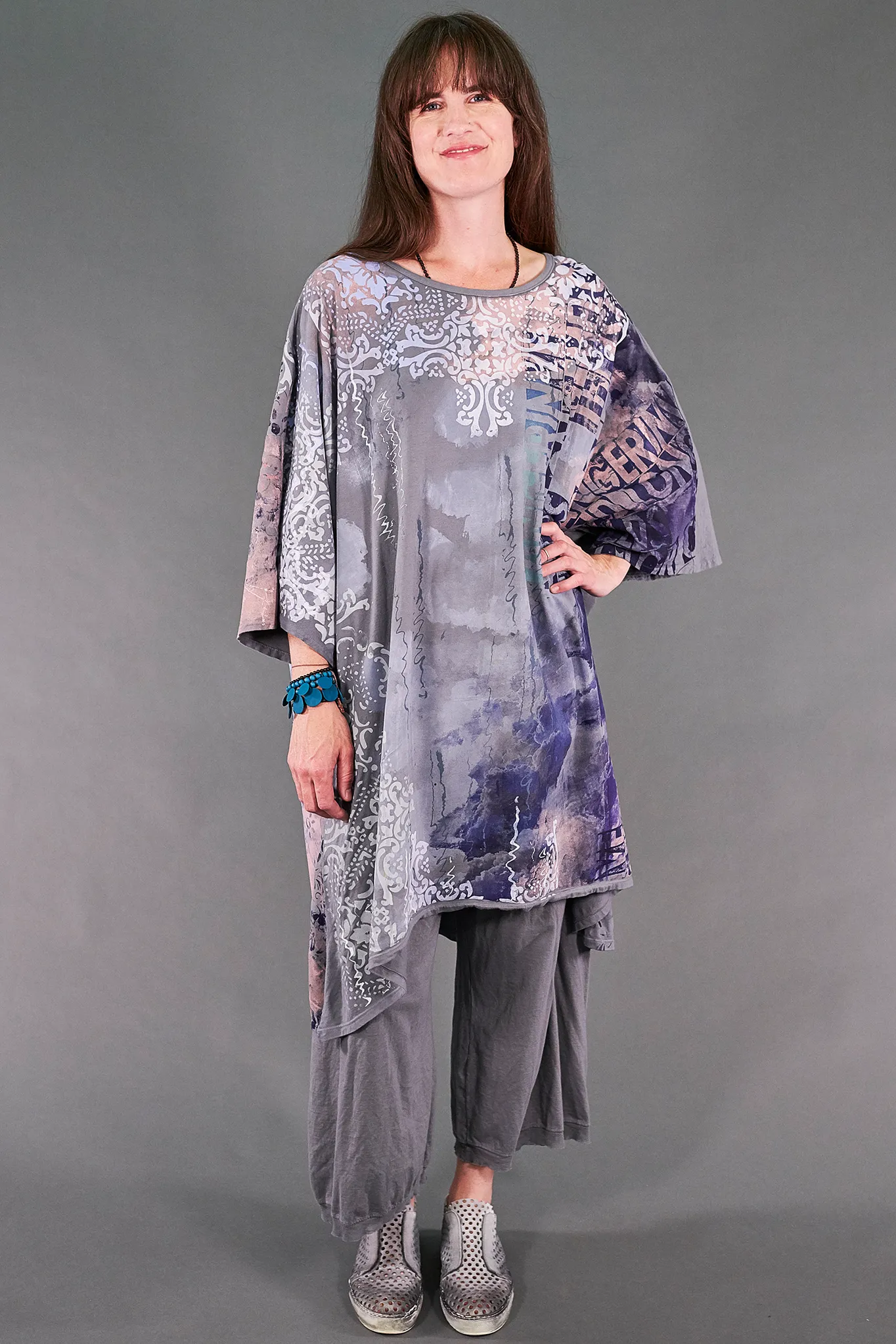 3288 Metro Pant With Mesh Pewter-U