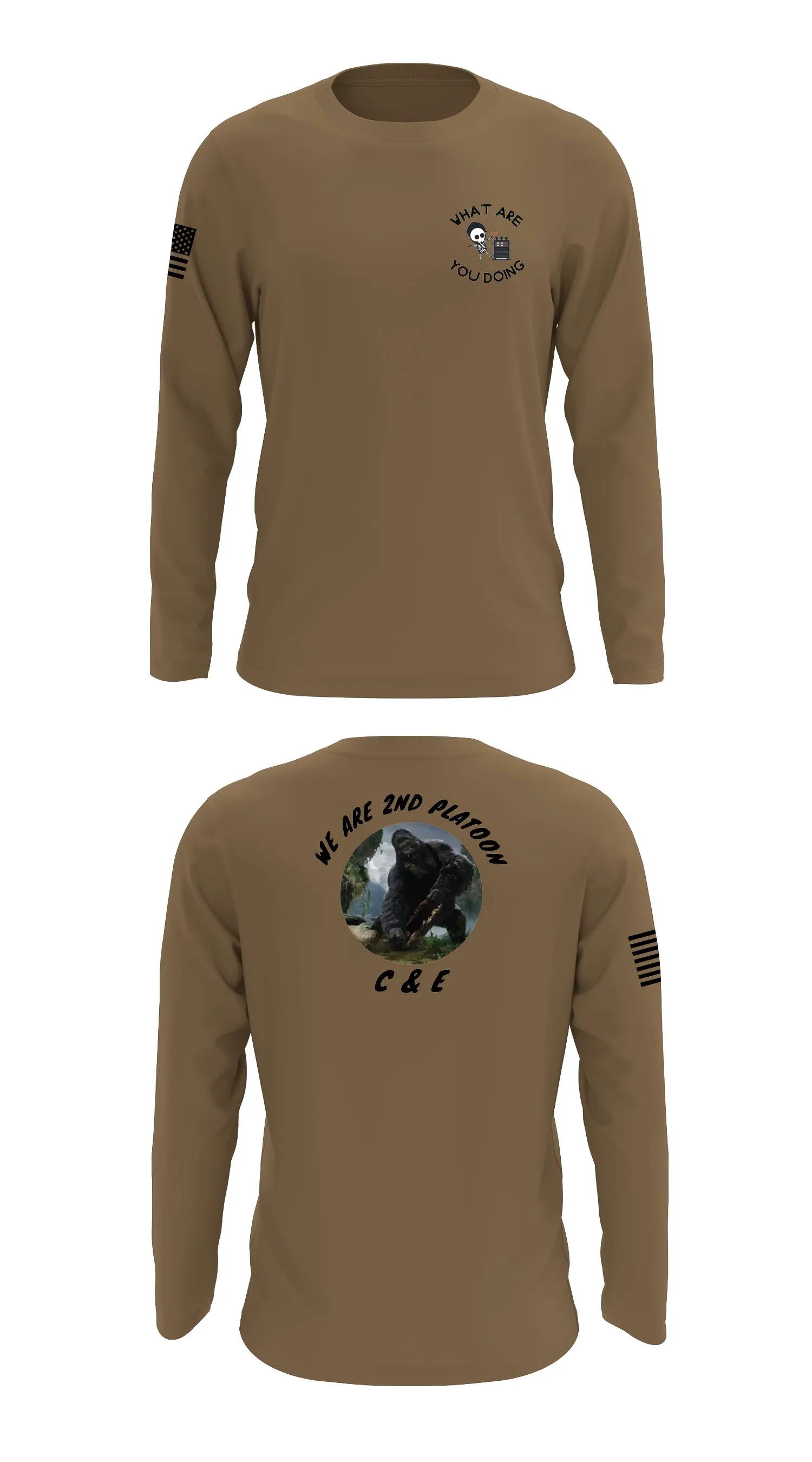 3666th SMC Store 2 Core Men's LS Performance Tee - 39628748316