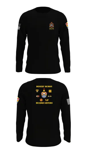 3666th Support Maintenance Company Store 1 Store 2 Core Men's LS Performance Tee - 92037962162