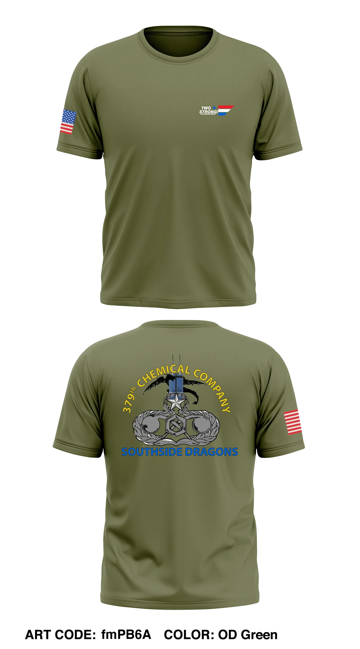 379th CM CO Store 1 Core Men's SS Performance Tee - fmPB6A