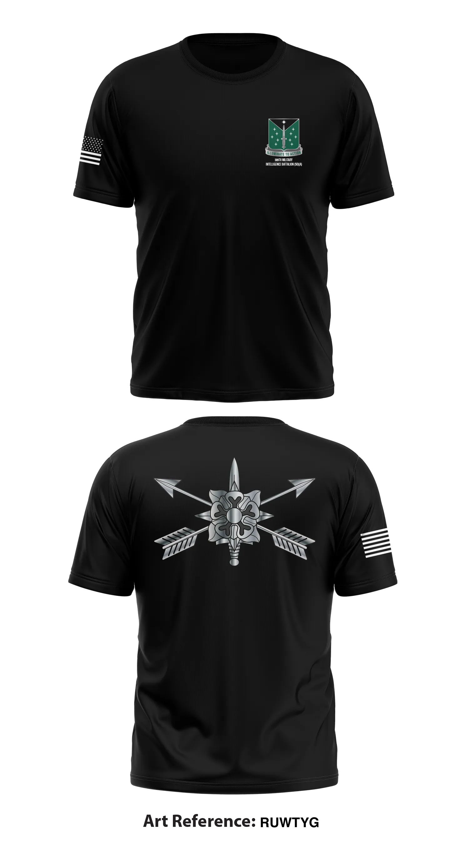 389th Military Intelligence Battalion (SO)(A) Store 1 Core Men's SS Performance Tee - RUWTyg
