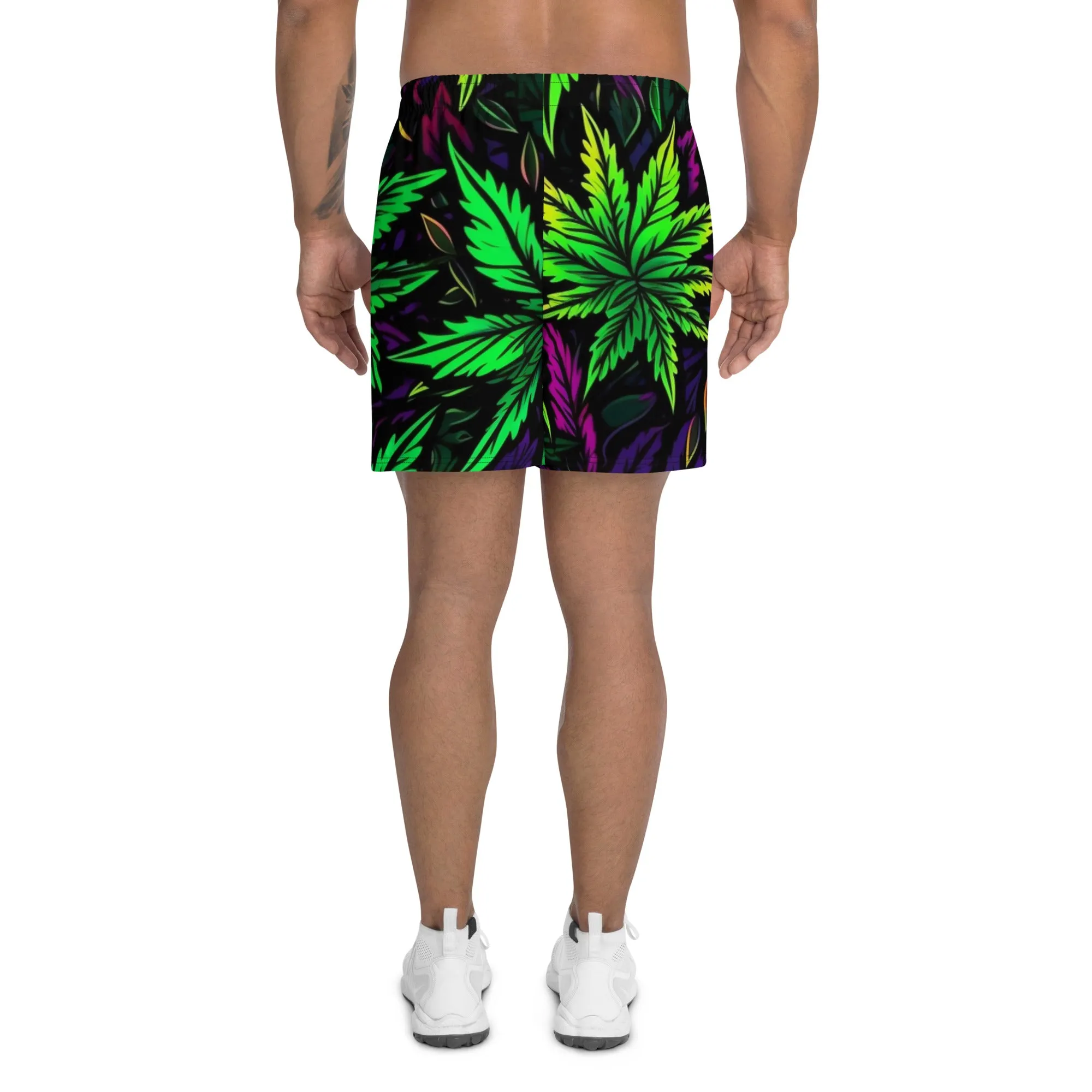 420 Canna Athletic Shorts