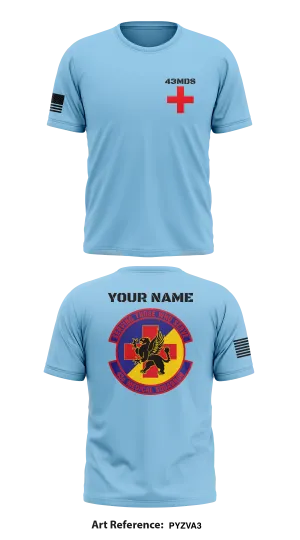 43 MDS Store 1 Core Men's SS Performance Tee - pyzvA3
