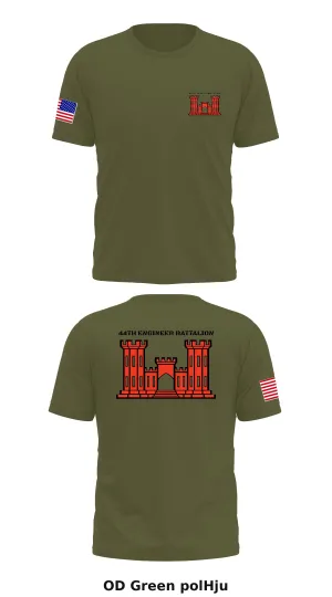 44th Engineer Battalion  Store 1 Core Men's SS Performance Tee - polHju
