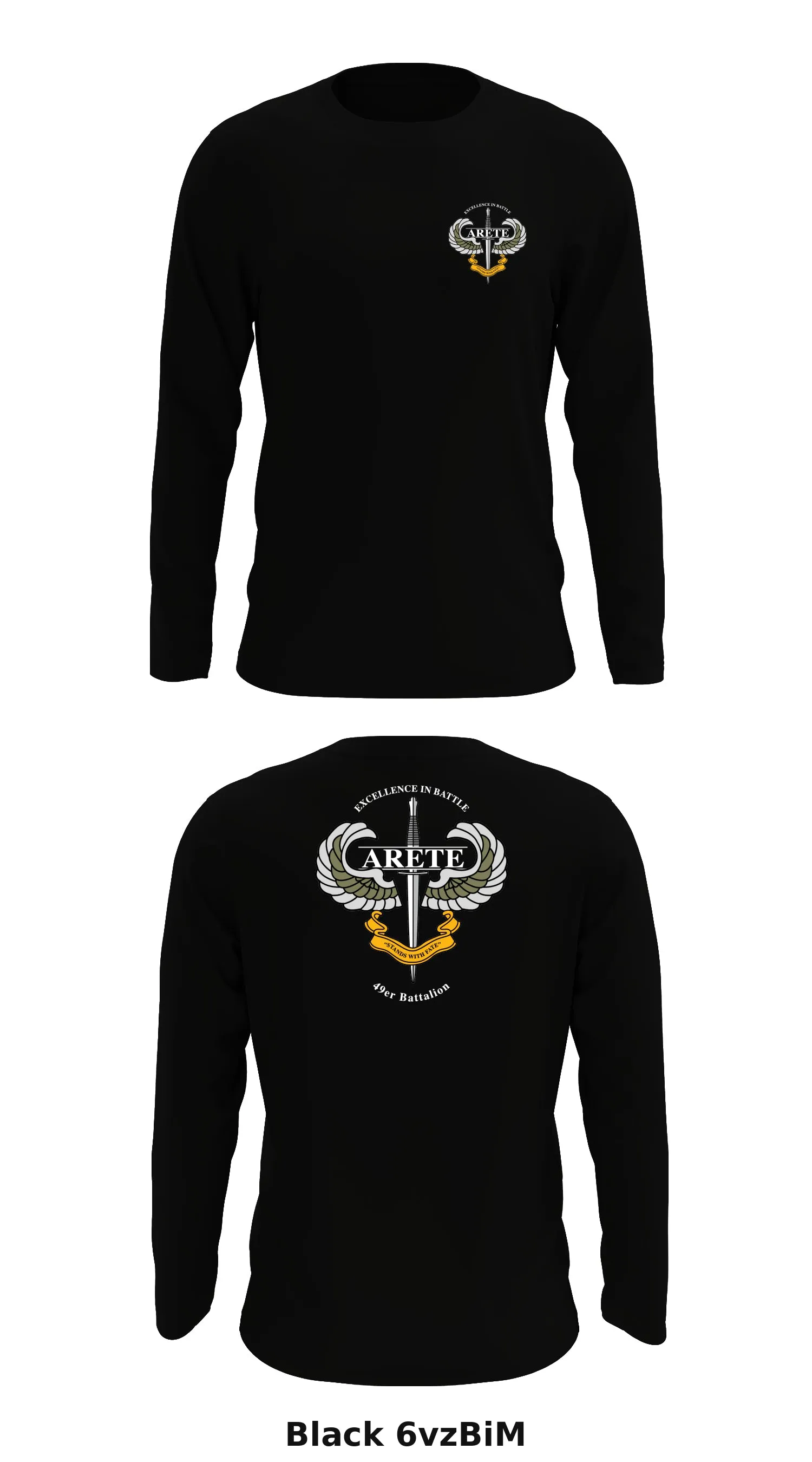 49er Battalion, Army ROTC Store 1 Core Men's LS Performance Tee - 6vzBiM