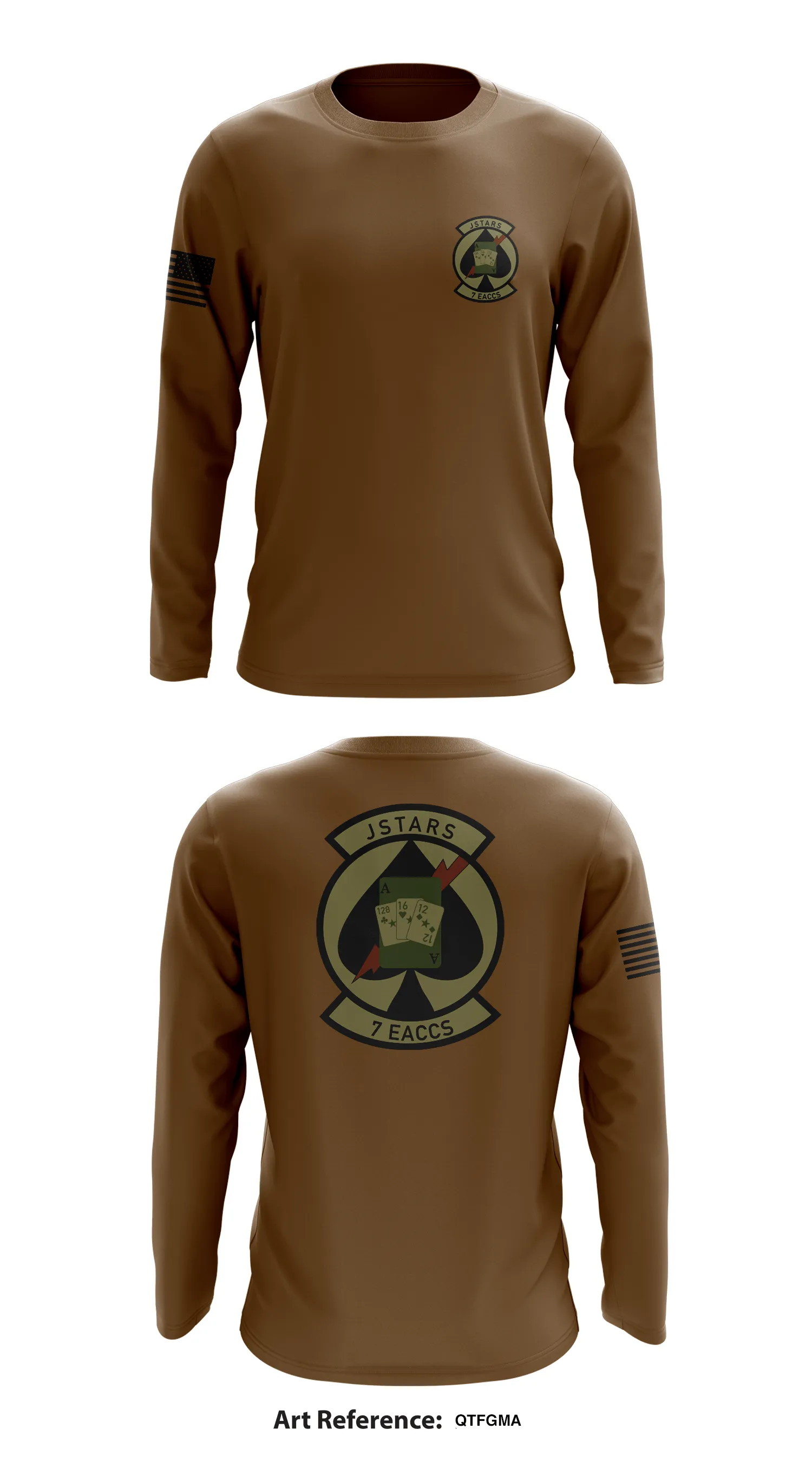 7 EACCS Store 1 Core Men's LS Performance Tee - qTfGma