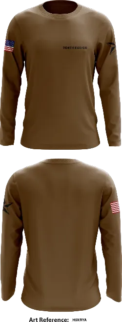 704TH EOD CO Store 1 Core Men's LS Performance Tee - h9XRyA