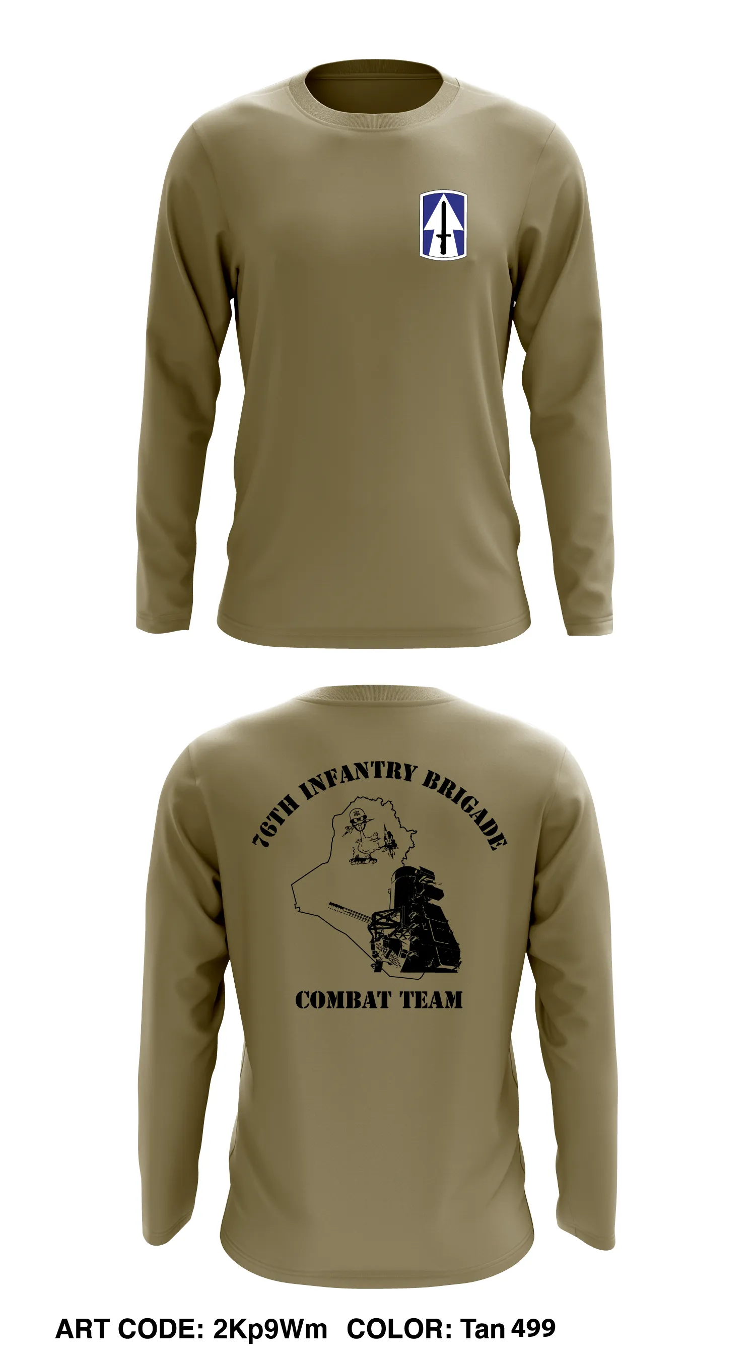 76th IBCT Core Men's LS Performance Tee - 2Kp9Wm