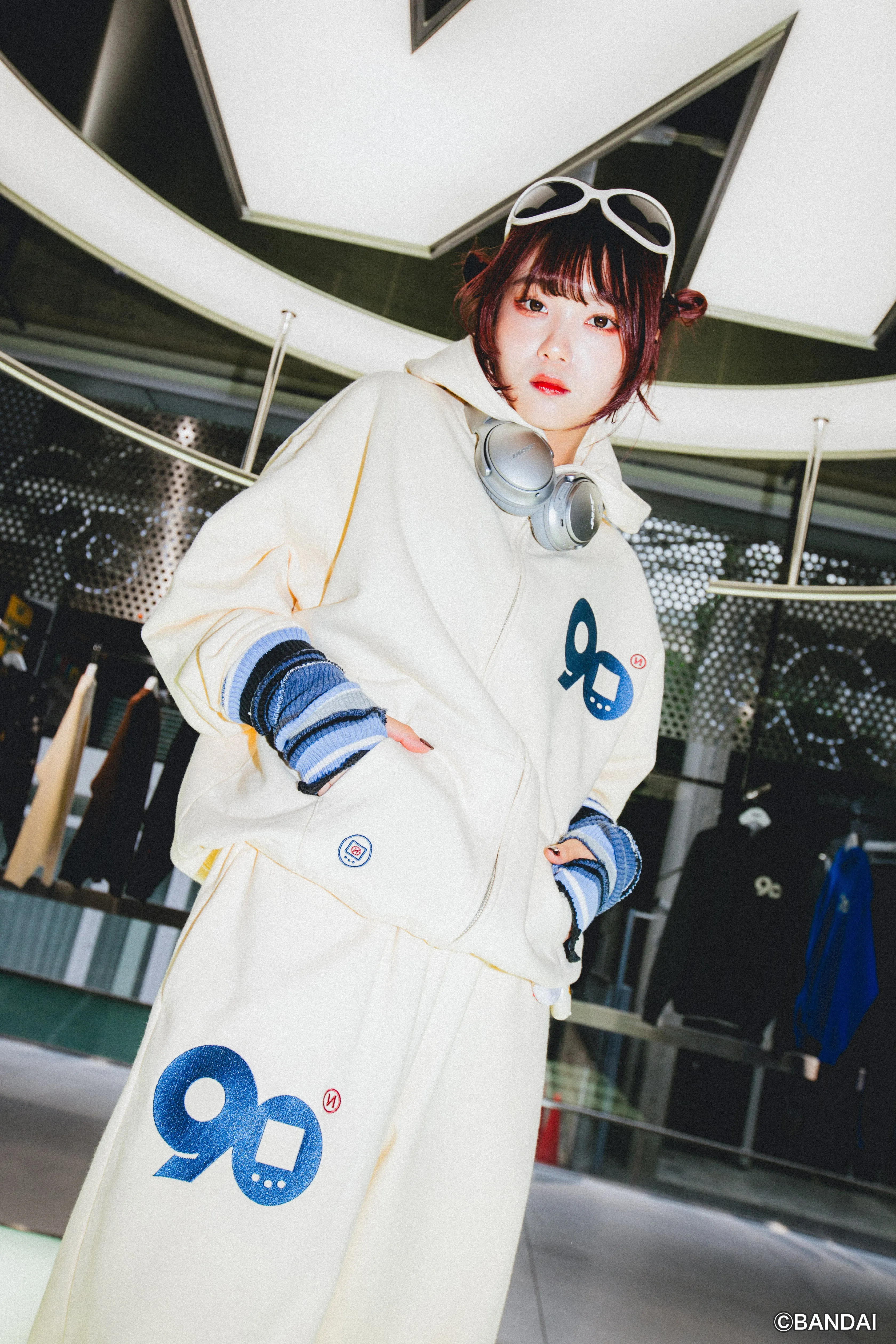 9090 × Tamagotchi 9090 Logo Sweat Pants