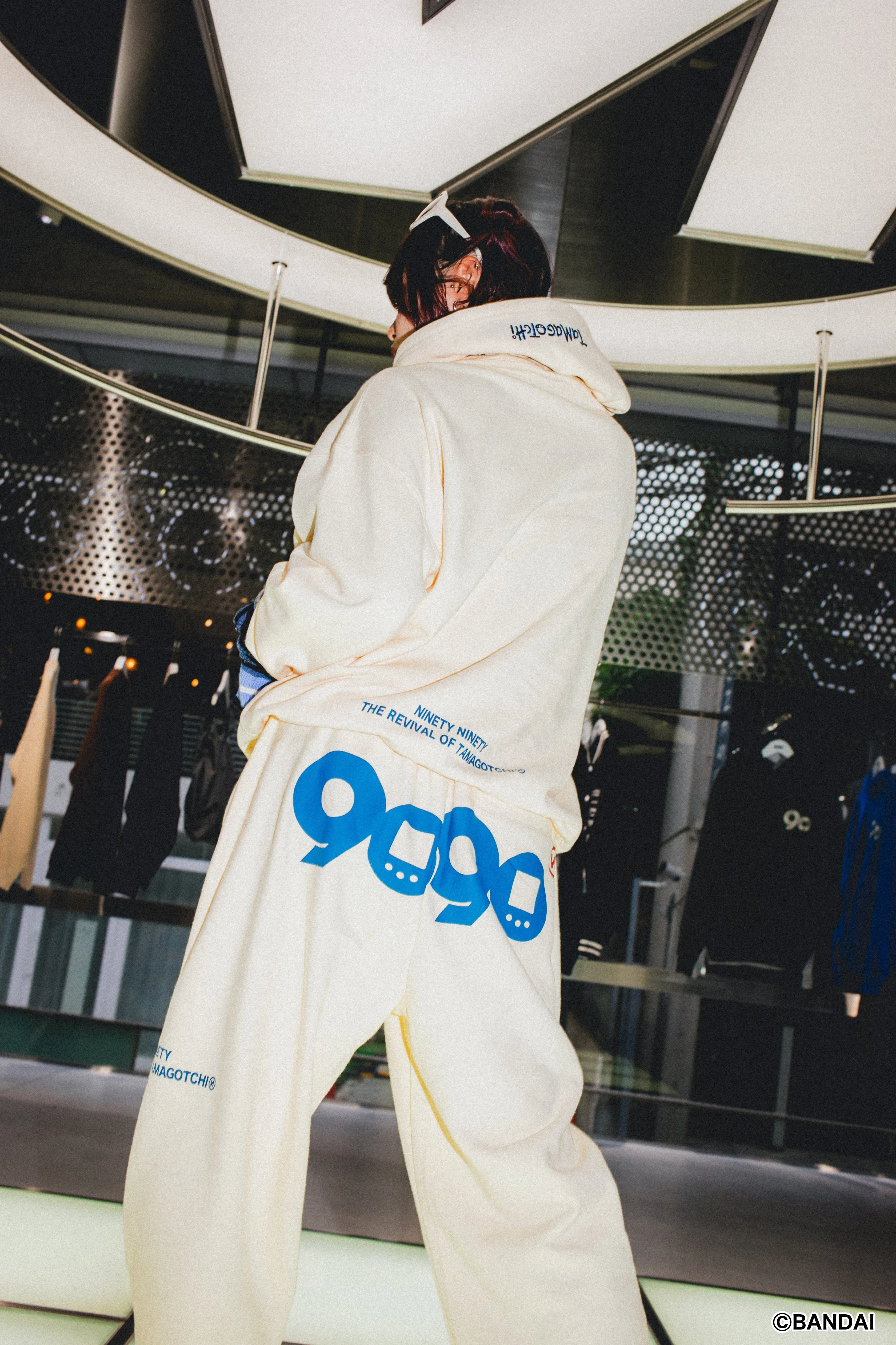 9090 × Tamagotchi 9090 Logo Sweat Pants
