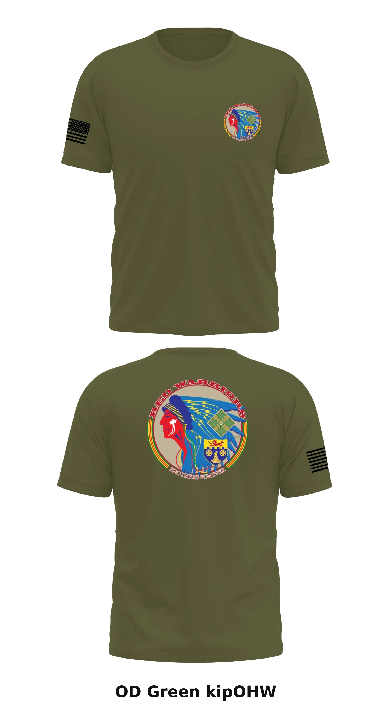 A co 1-12 INF Store 1 Core Men's SS Performance Tee - kipOHW